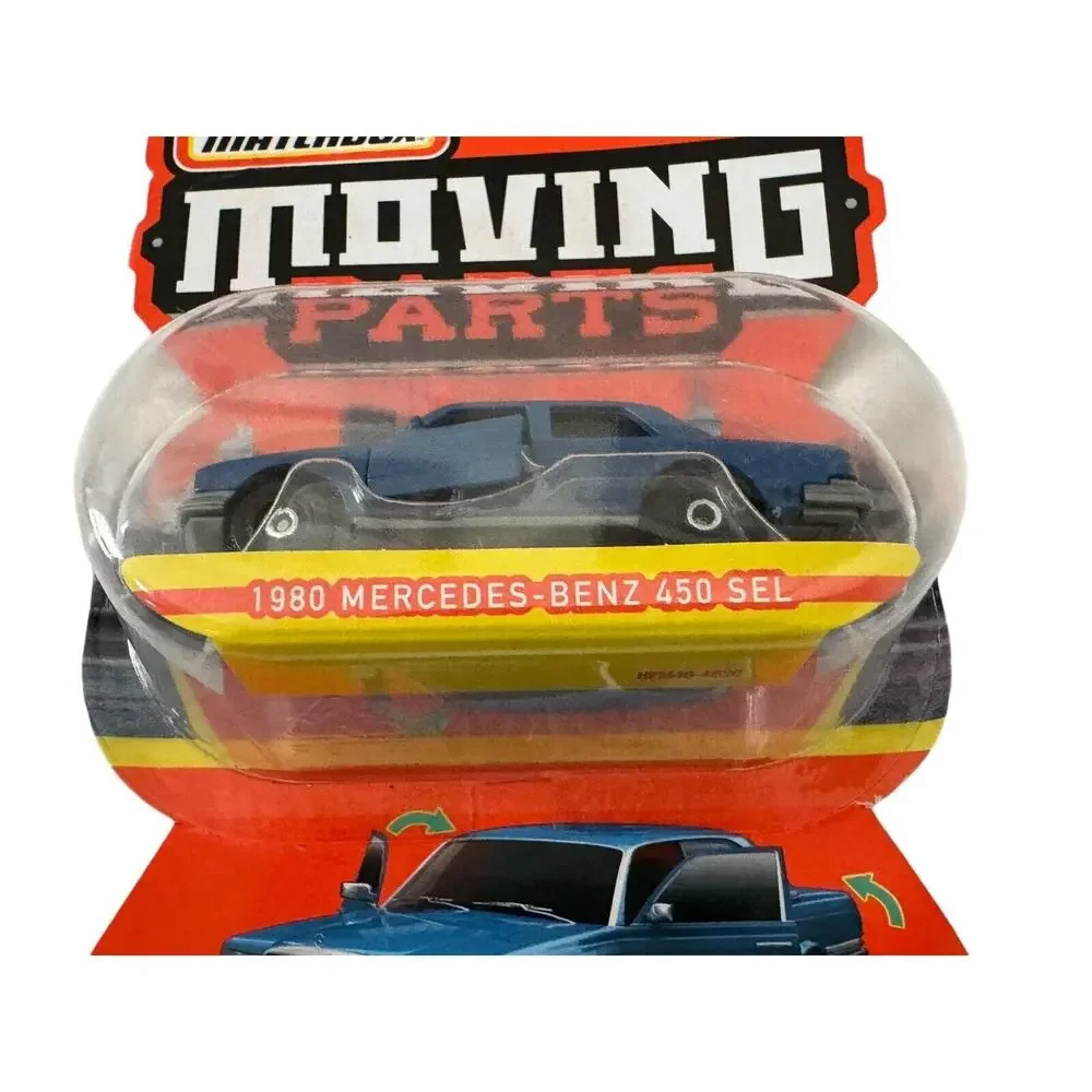 2022‎ Matchbox Moving Parts 1980 Mercedes Benz 450 SEL Toy Car European Euro